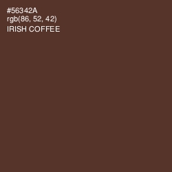#56342A - Irish Coffee Color Image